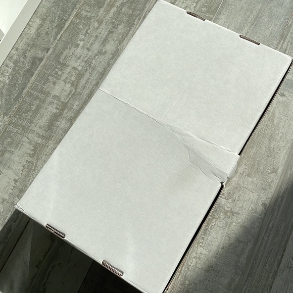 HERMES WHITE EMPTY BOX Chez Bienvenue Packing Box - Picture 6 of 13